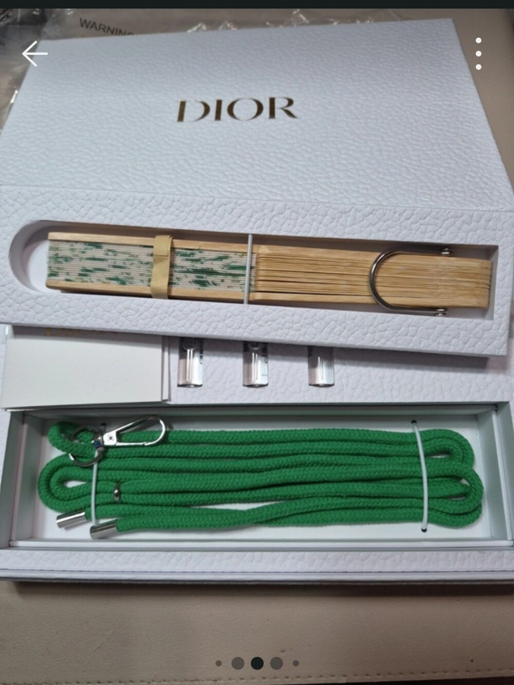 Dior Hand Fan - Picture 5 of 11